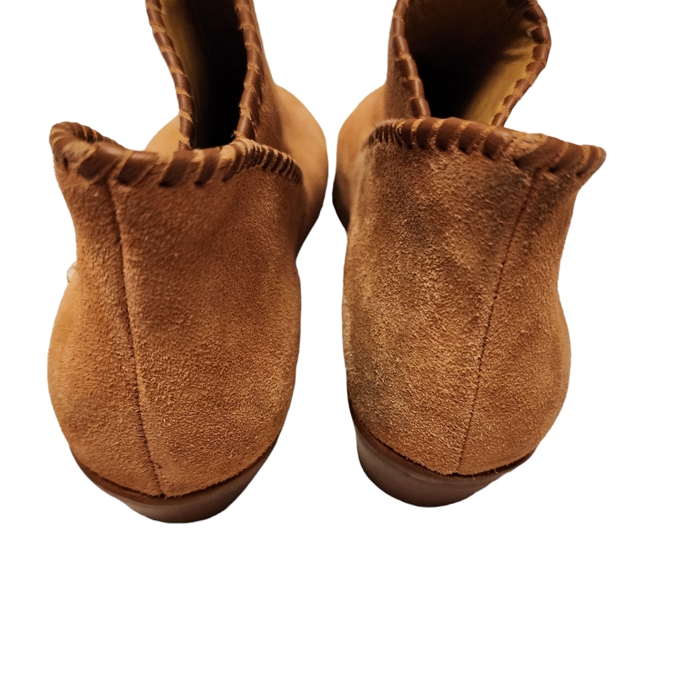 Jack Rogers Sadie Suede Ankle Boots Size 7 - Picture 3 of 12